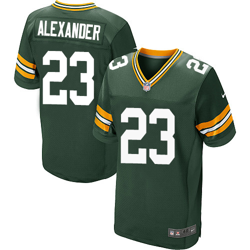 Nike Packers #23 Jaire Alexander Green Team Color Men's Stitched NFL Elite Jersey - Click Image to Close